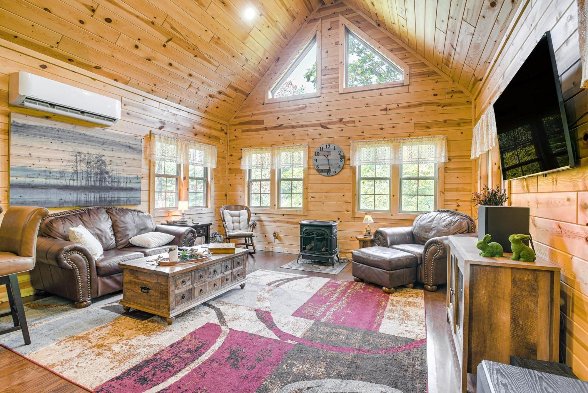 Idyllic Cabin In The Heart Of Hocking Hills Rockbridge Buitenkant foto