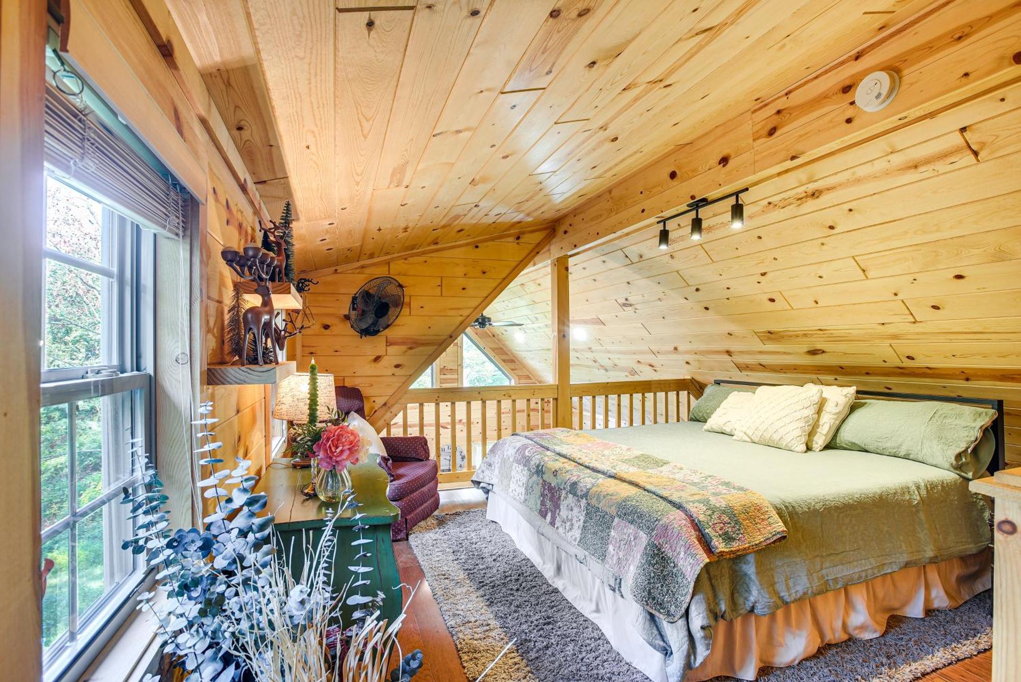 Idyllic Cabin In The Heart Of Hocking Hills Rockbridge Buitenkant foto