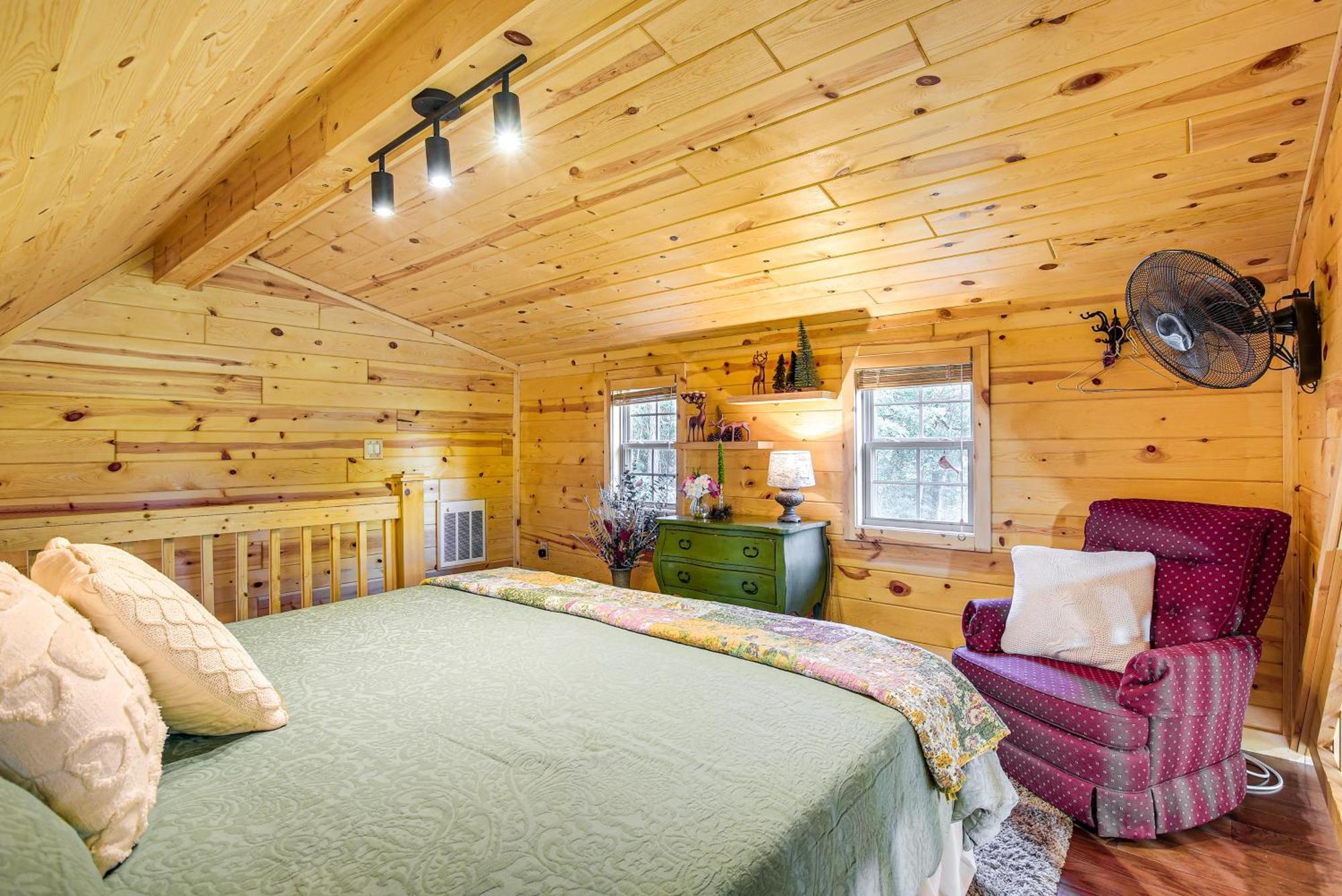 Idyllic Cabin In The Heart Of Hocking Hills Rockbridge Buitenkant foto