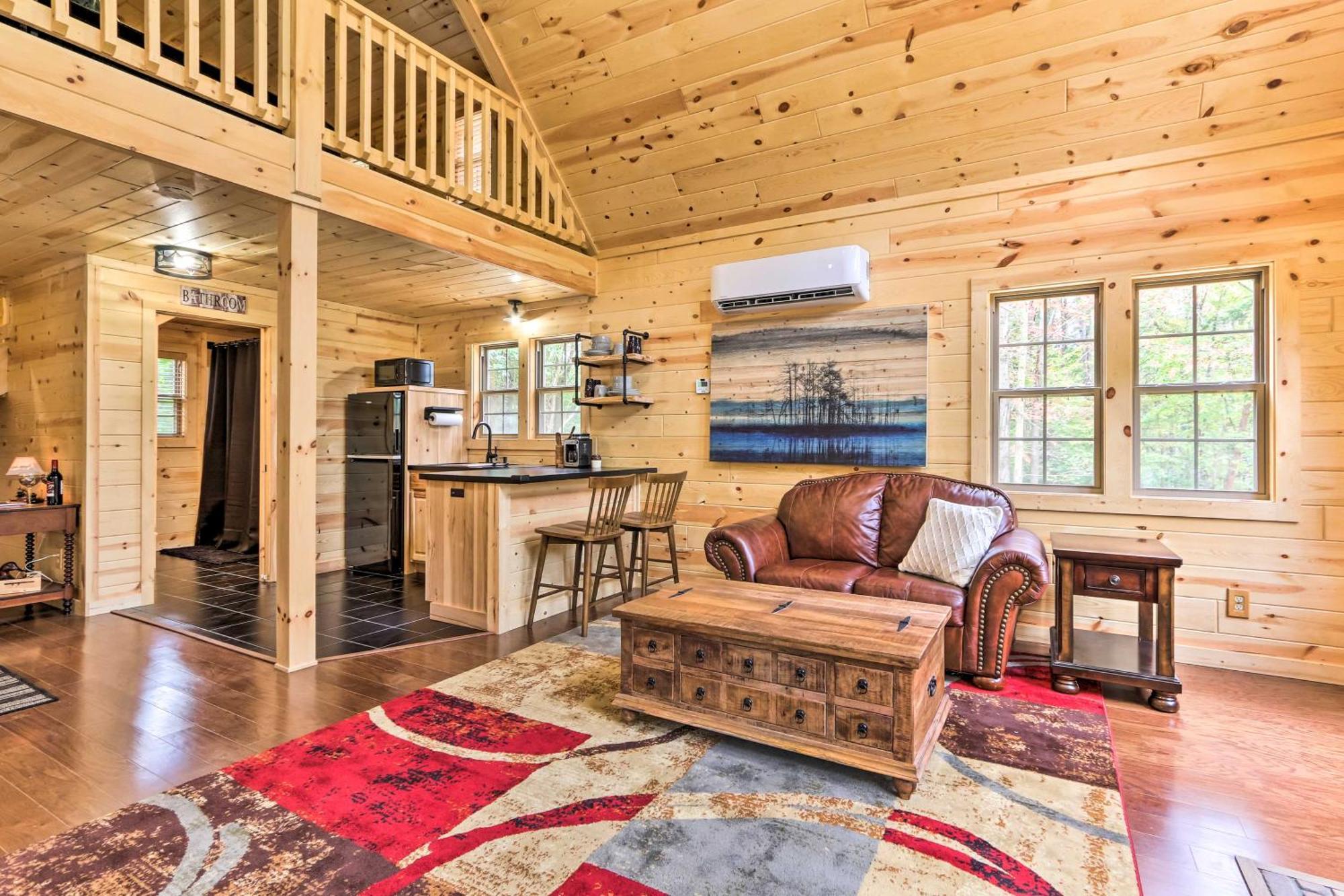 Idyllic Cabin In The Heart Of Hocking Hills Rockbridge Buitenkant foto